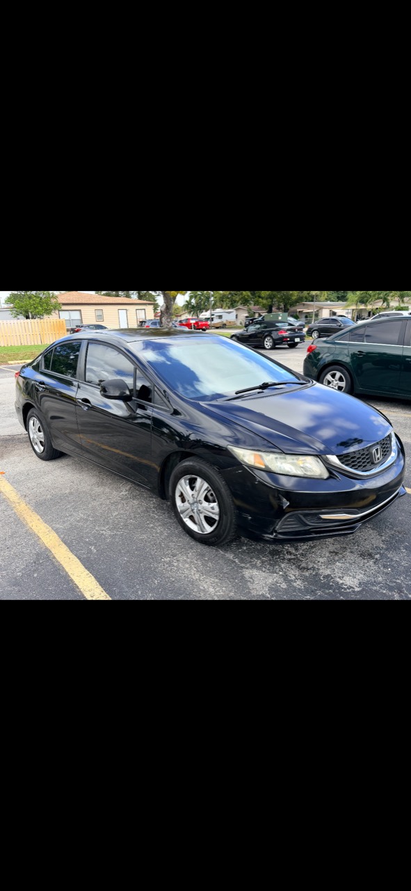 2013 Honda Civic — Black, view 1